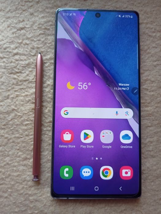 Samsung Galaxy Note 20 5G  8 GB ram 128 GB pamięci WARTO !!