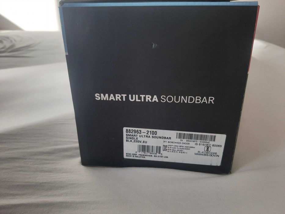 Bose Smart Soundbar Ultra czarny
