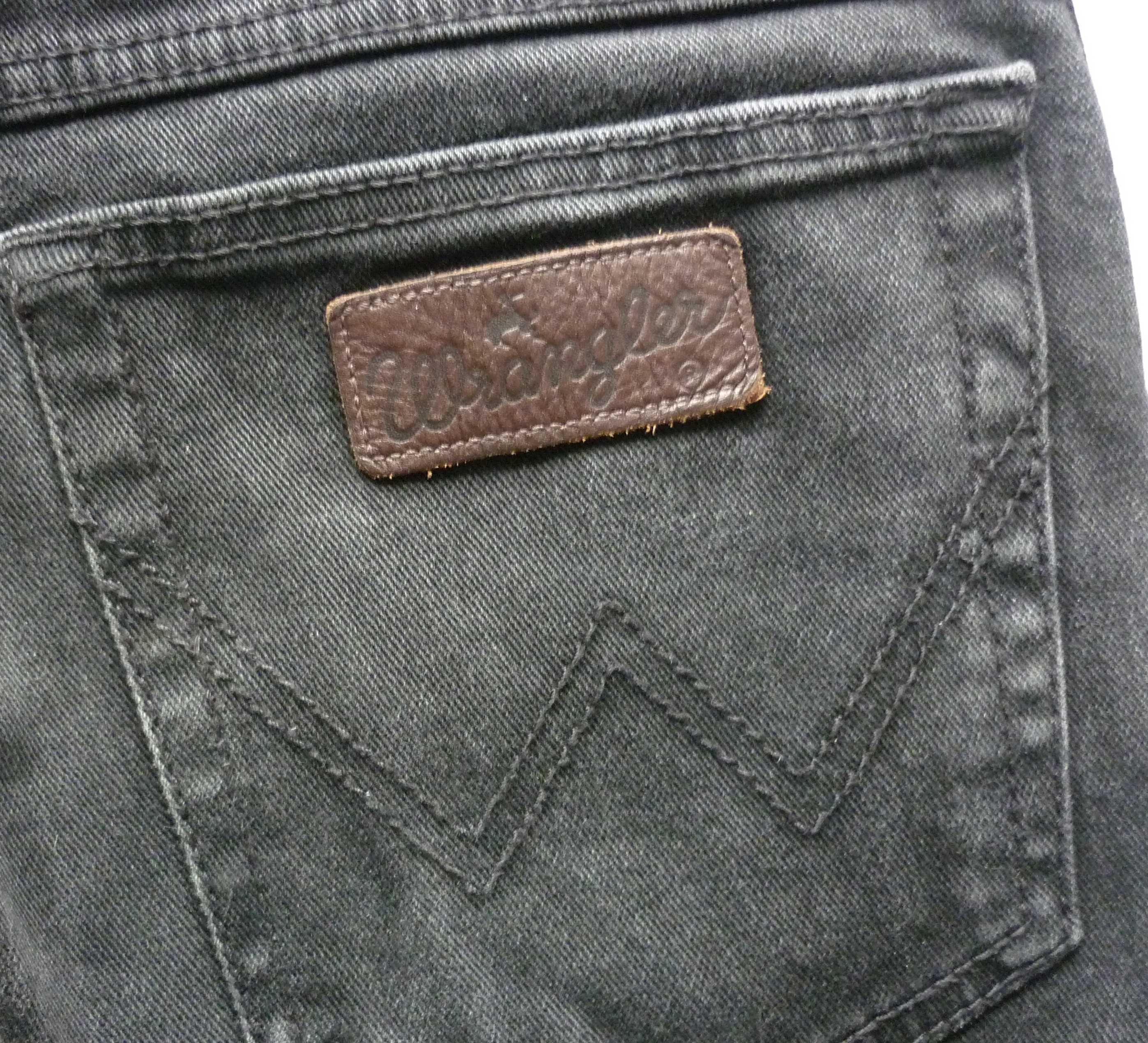 Męskie spodnie jeansowe WRANGLER rozm L W33 L36 STRETCH wysyłka gratis