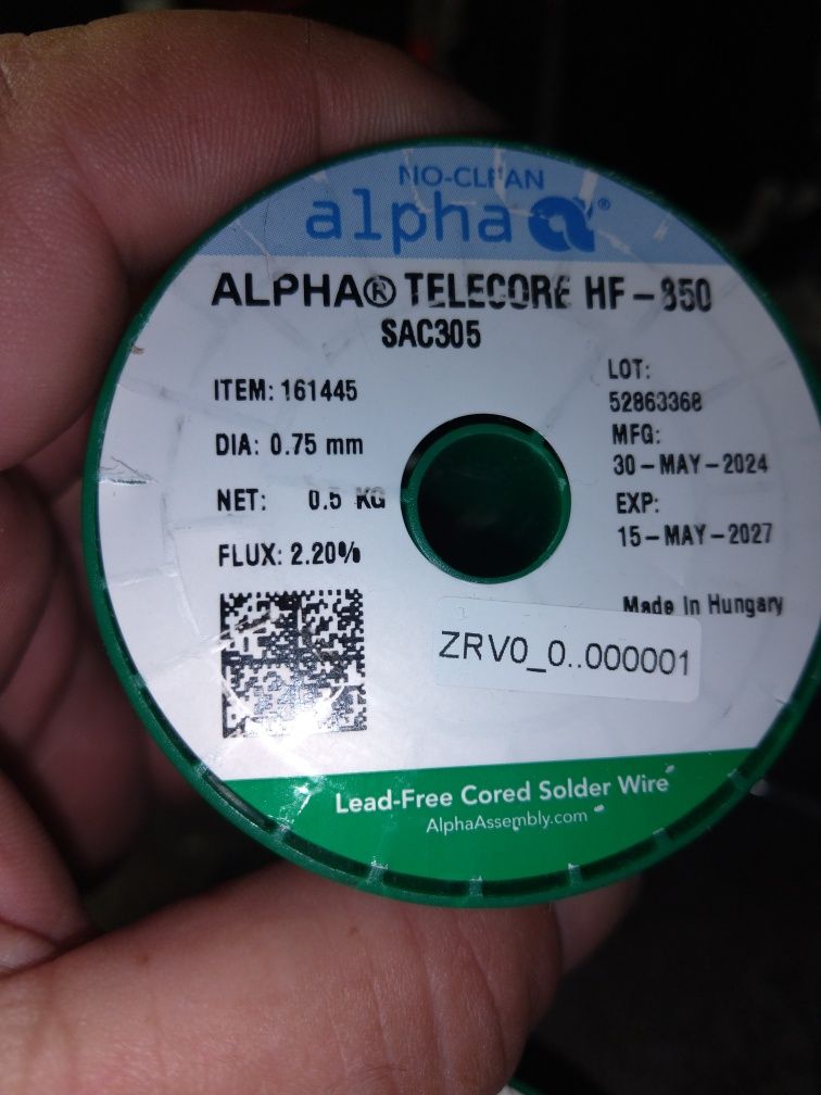 Припой ALPHA SAC305