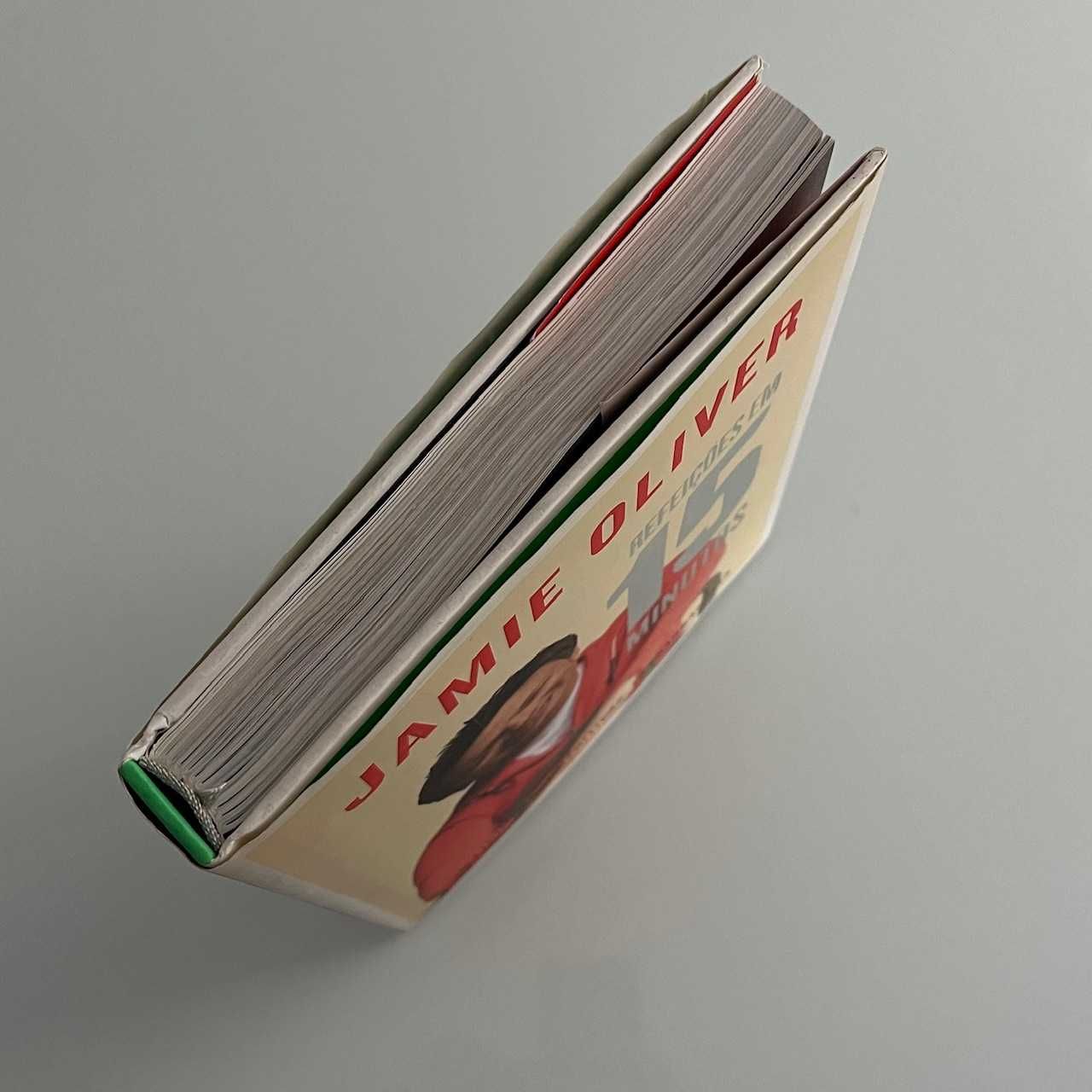 Livro "Jamie Oliver -  Receitas 15 minutos"