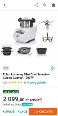 Robot kuchenny  Silver Crest  conect