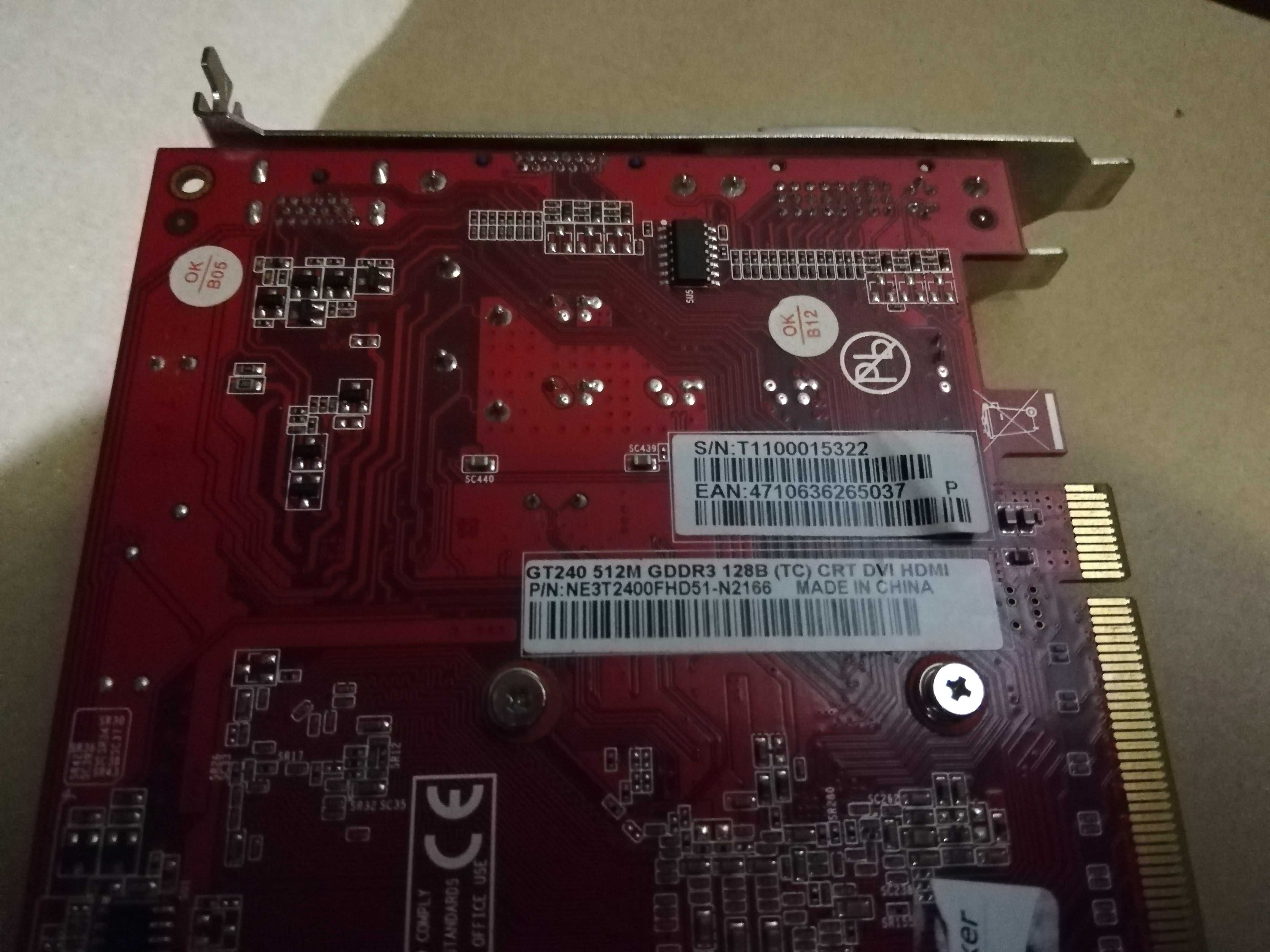Palit GeForce GT240 512MB DDR3 128bit
