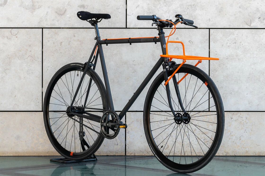 Rower ostre koło Creme Vinyl LTD  Black