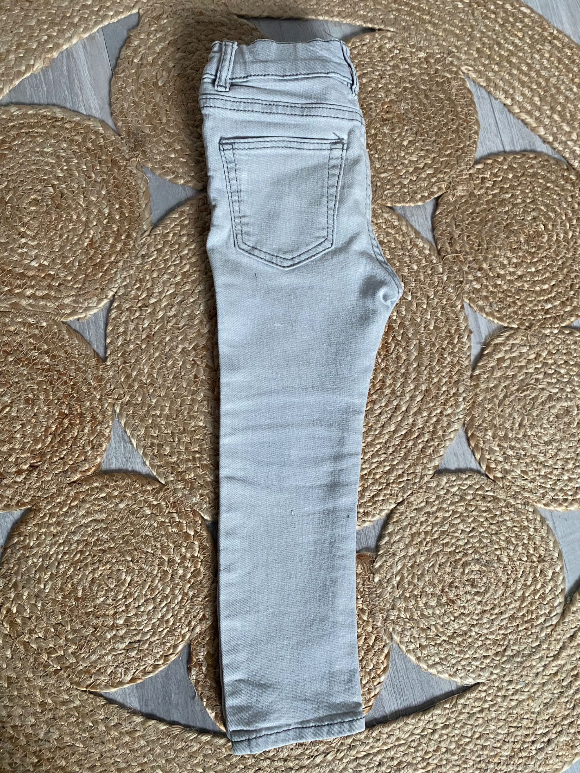 Jeansy spodnie skinny H&M