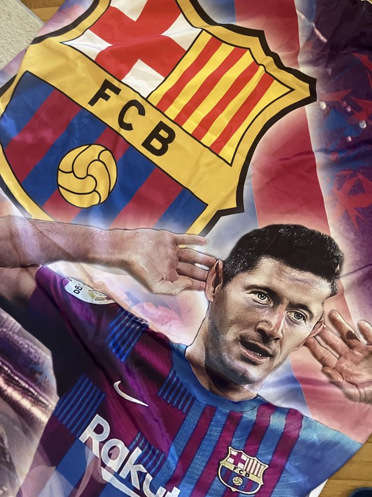 Poszwa z Lewandowskim FCB