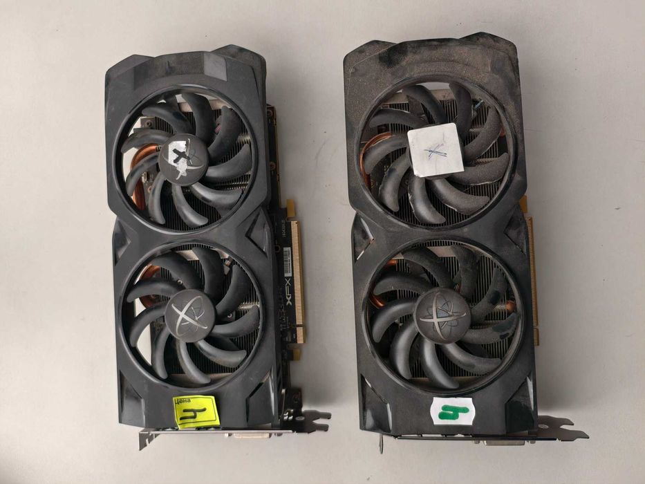 Дві відеокарти RX 470 8gb Артефакти! В ремонт!