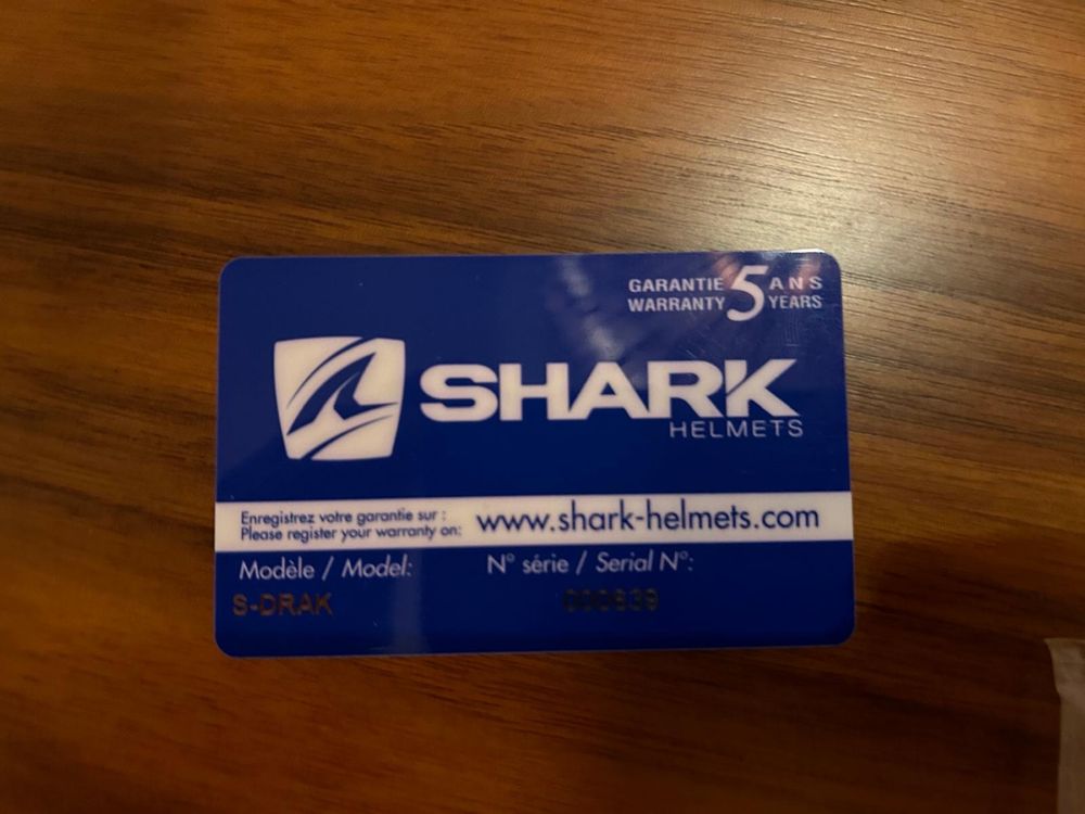 Capacete Shark novo