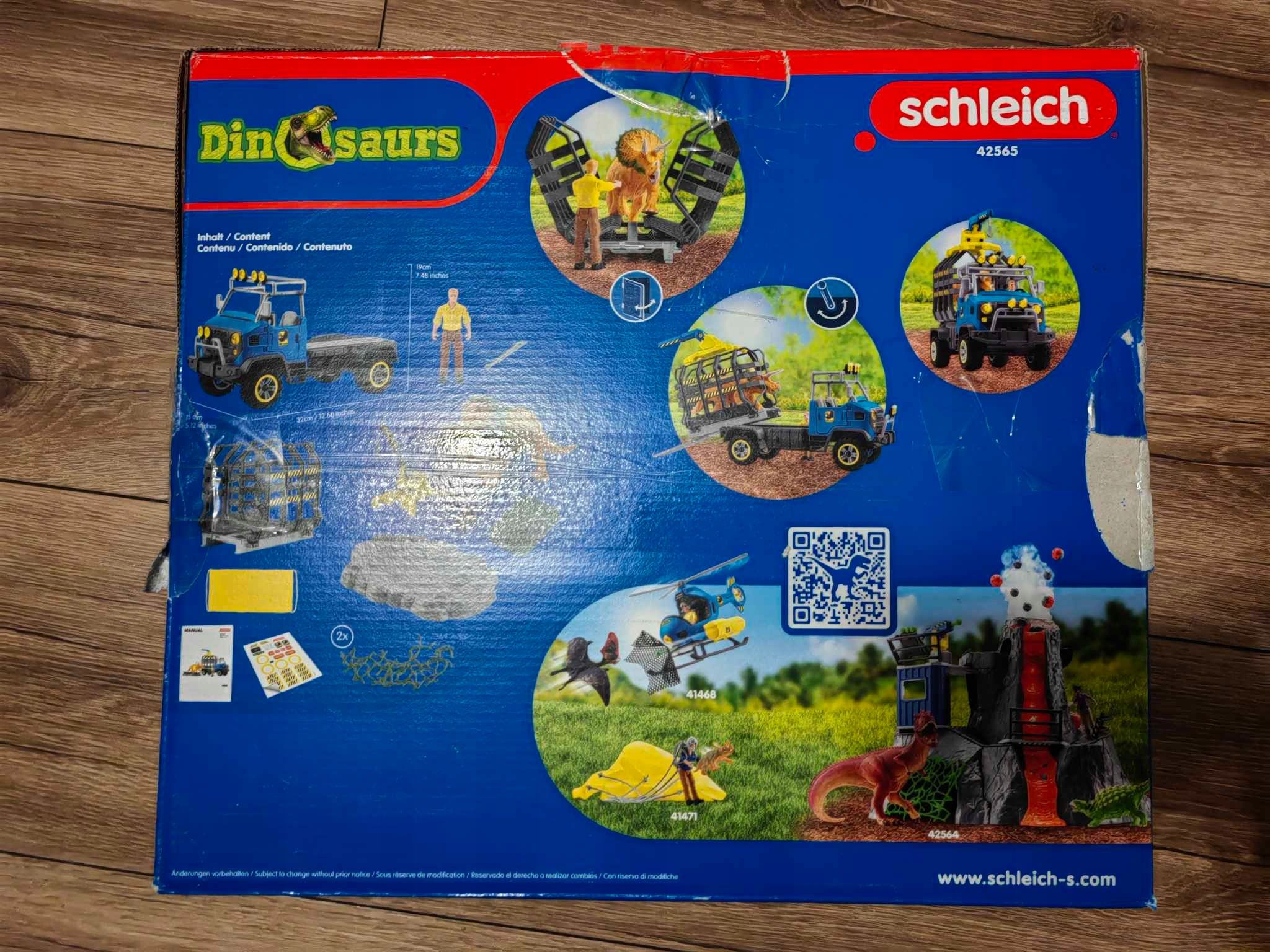 Schleich 42565 Dinosaurs Misja Transportu Dinozaurów