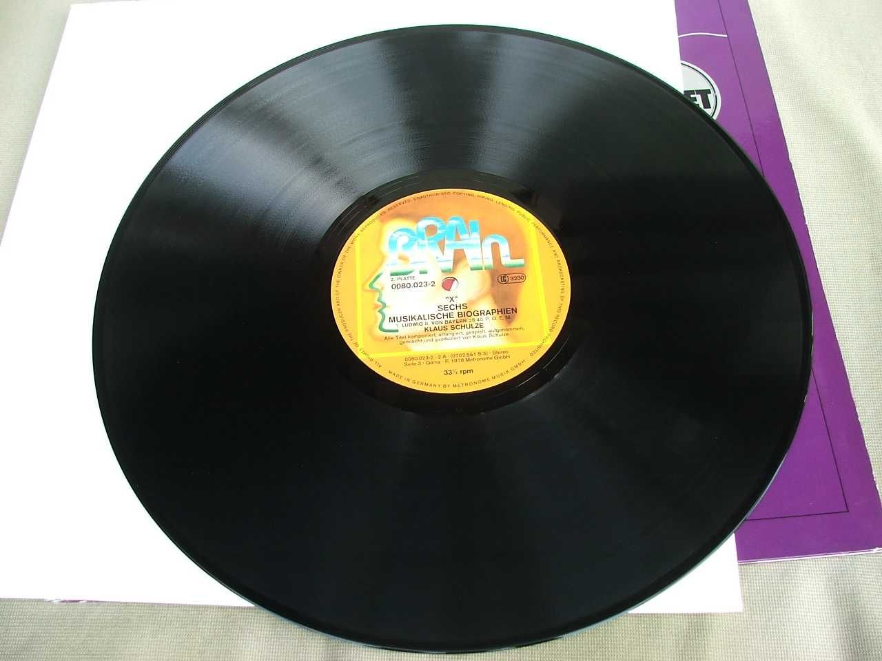Klaus Schultze pierwsze wydania stan mint