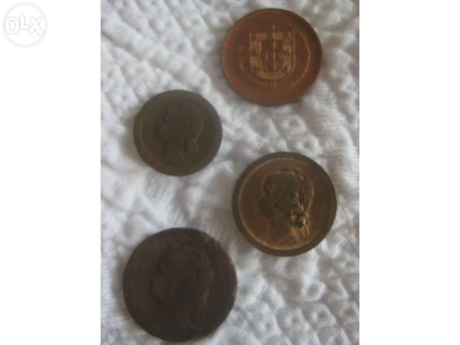 Conj moedas 20 (1924),10 (1940),5 (1924) e 2 centavos (2x 1920,3