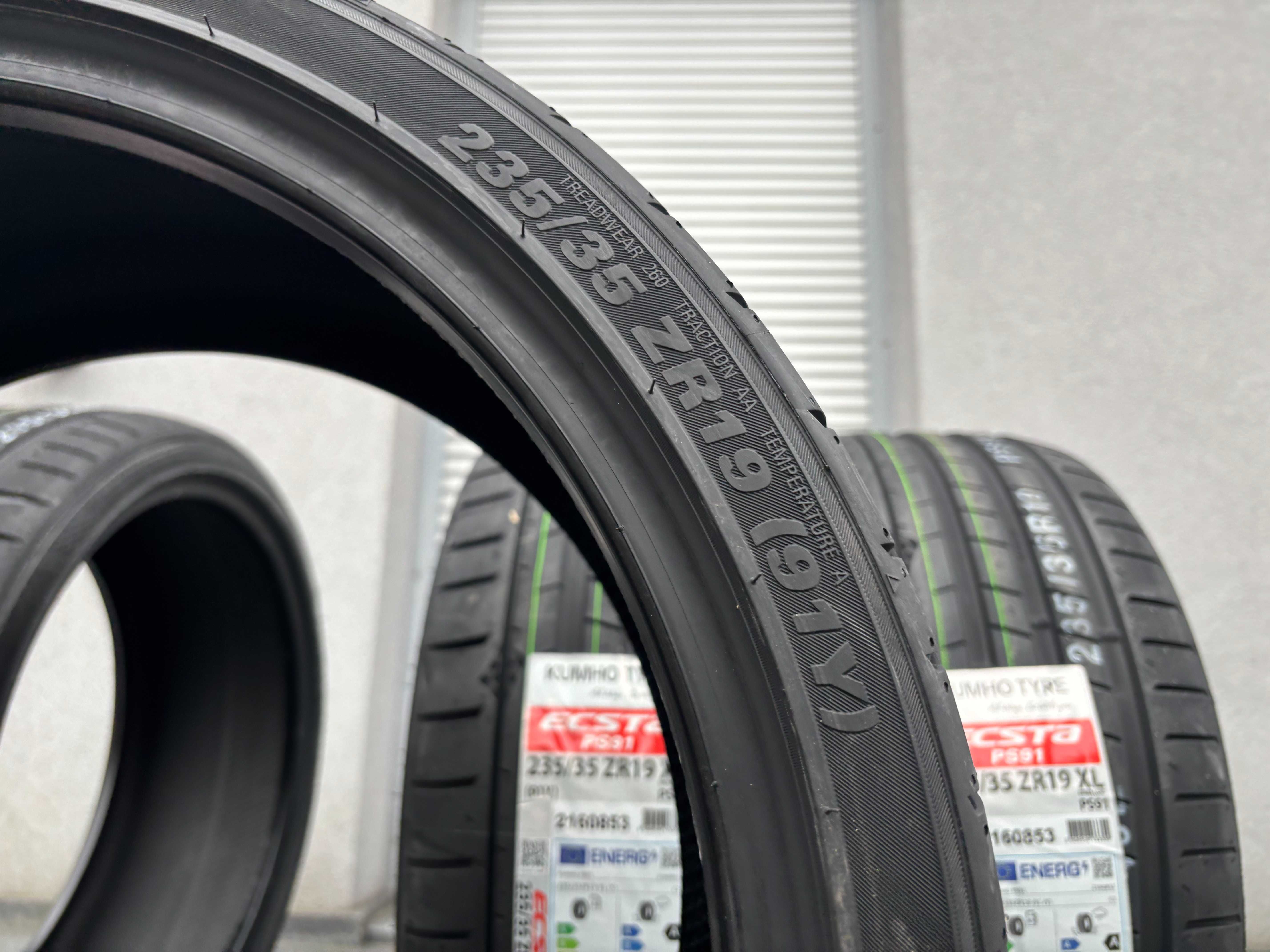 x4 letnie 235/35R19 Kumho PS91 91Y prod. 2023r D,A,72db gwarancja