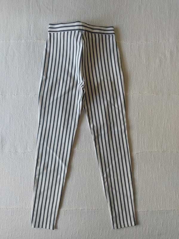 Spodnie w paski river island 32