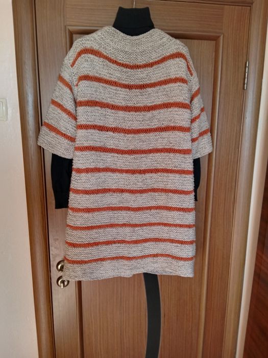 Кардиган вязаный спицами