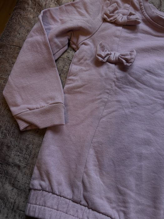 Bluza, pudrowy róż, roz 98 nowa