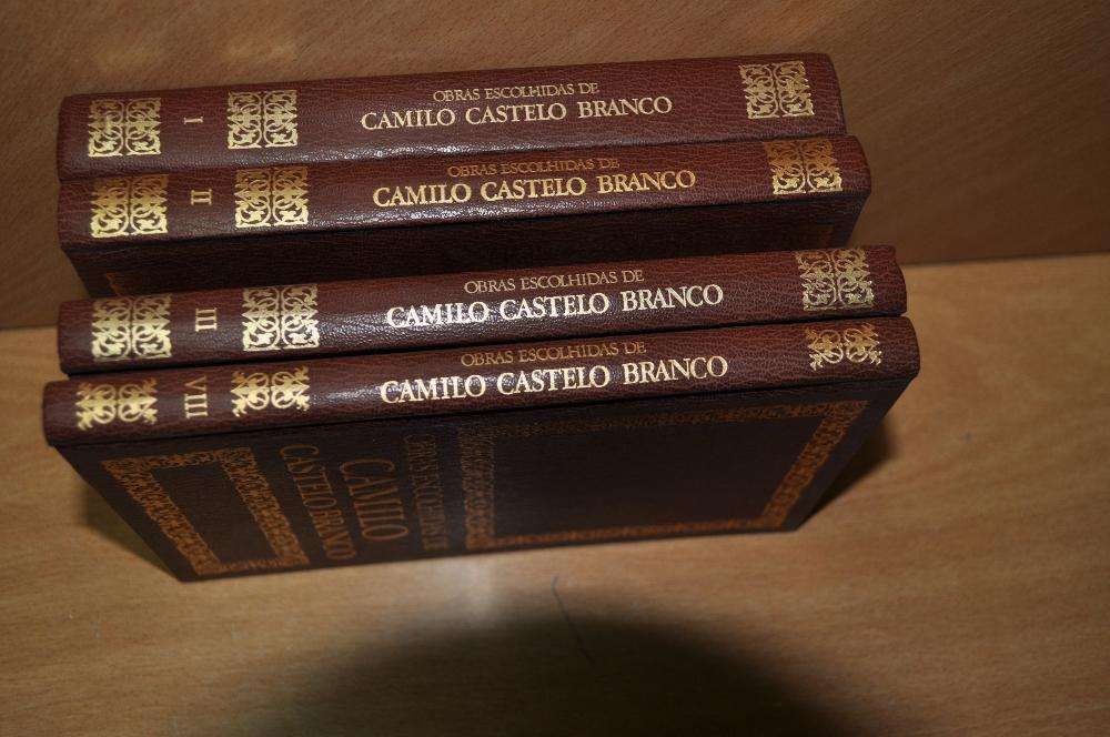 4 Volumes - Obras Escolhidas de Camilo Castelo Branco