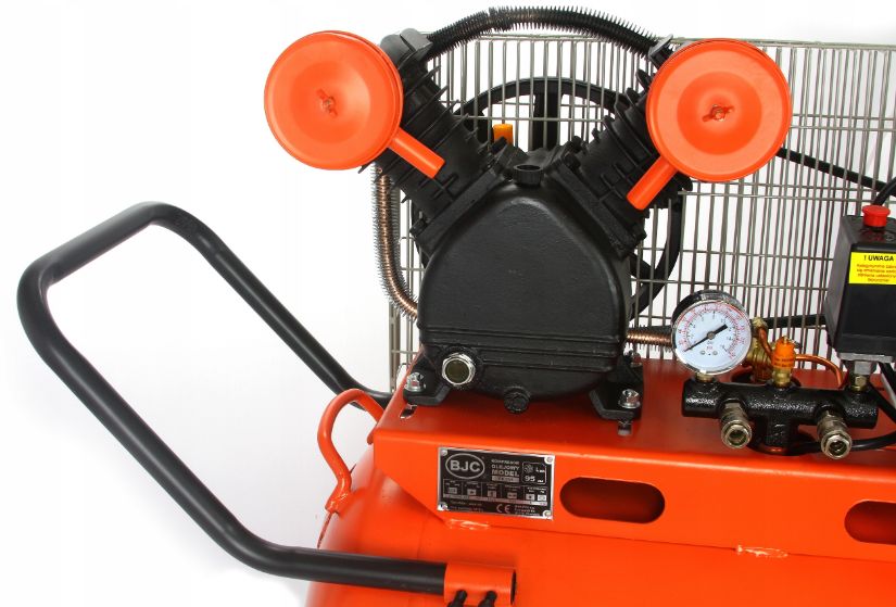 Kompresor olejowy sprężarka 115L (100L 150L) BJC V2 2x65 253l/min