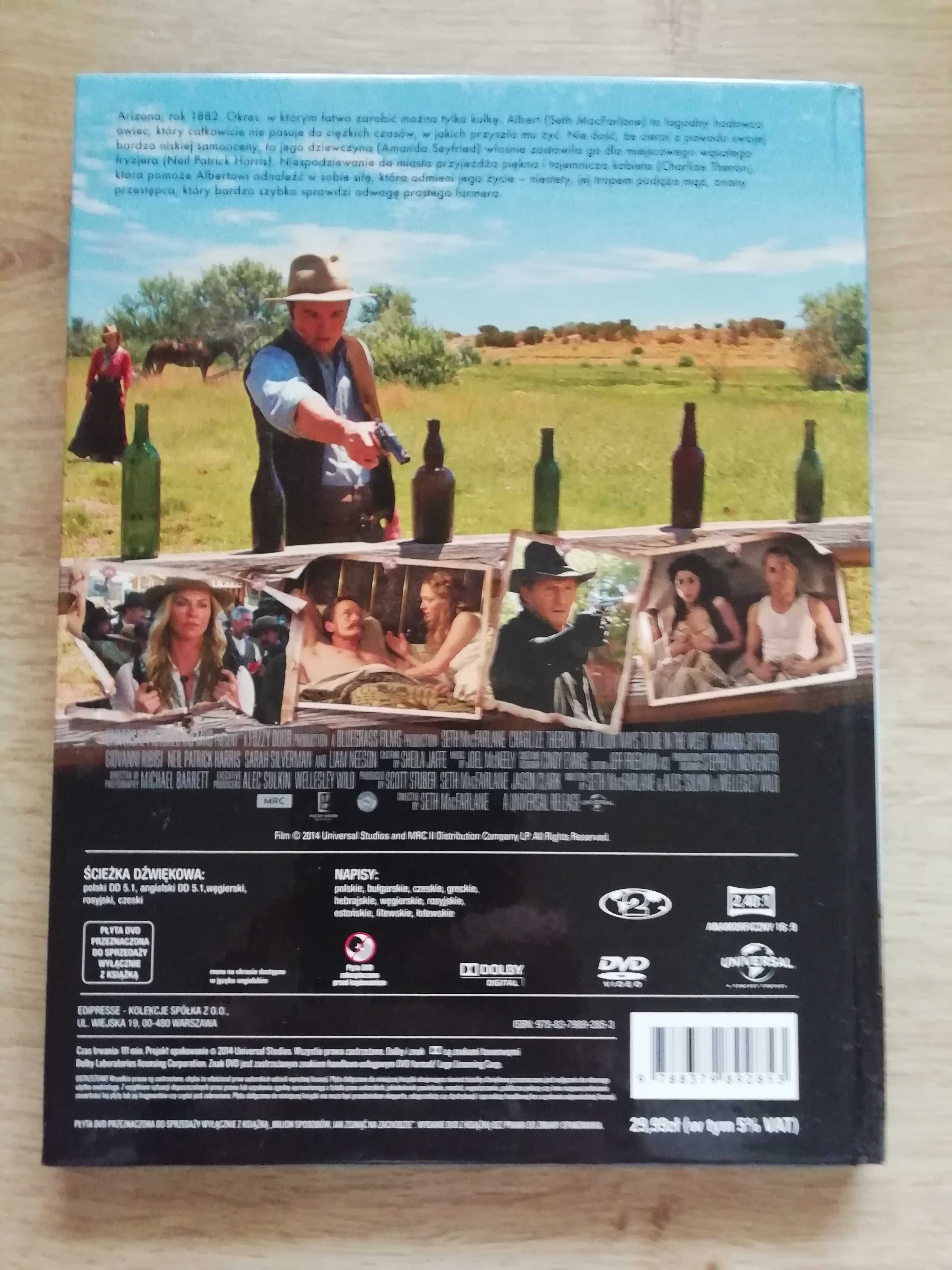 Milion sposobów jak zginąć na zachodzie - dvd