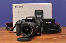 Aparat Canon EOS 1000D + 18-55 mm