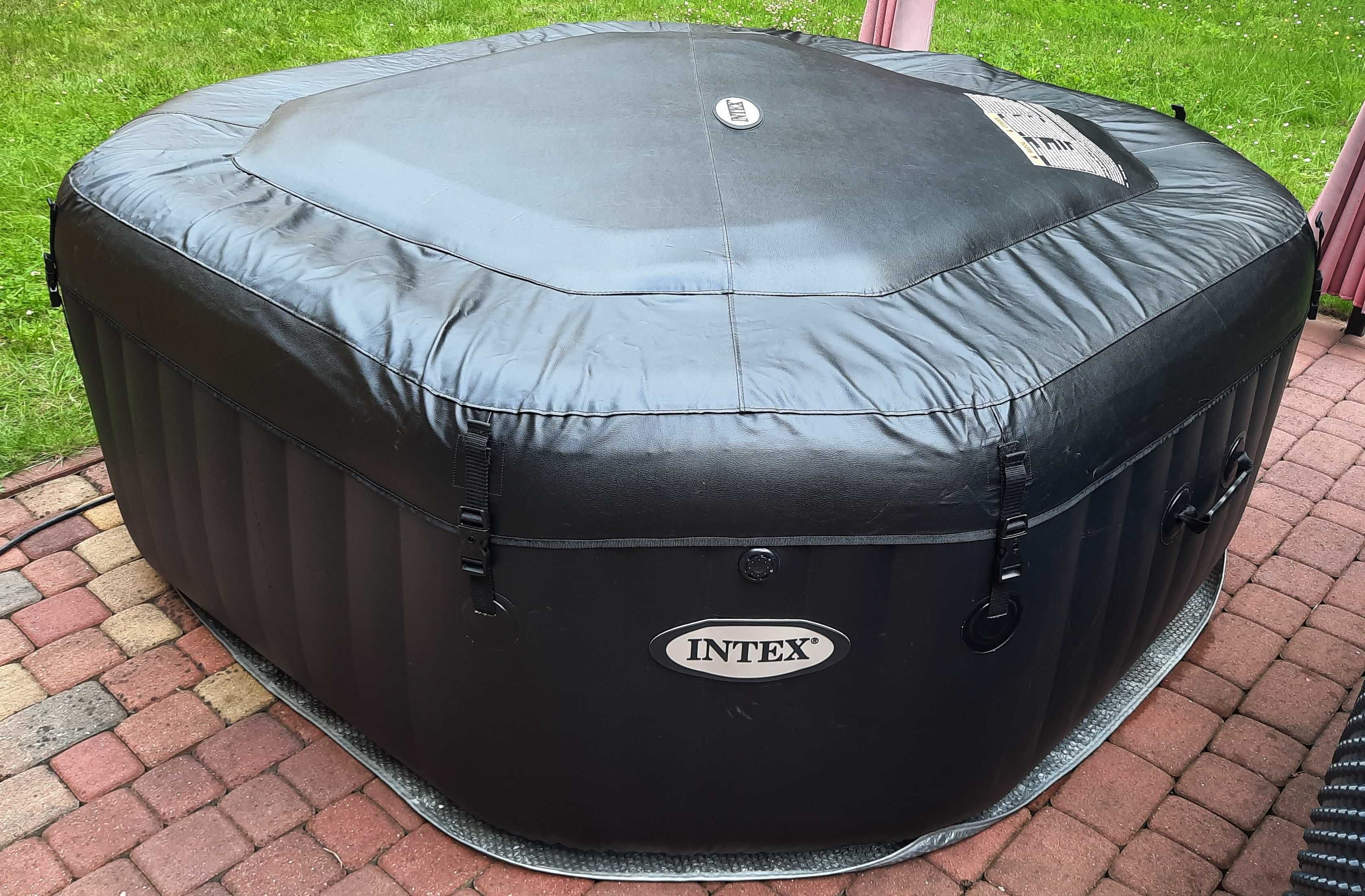 JACUZZI dmuchane INTEX SPA - 4 dysze wodne - 120 dysz Bubble DELUXE