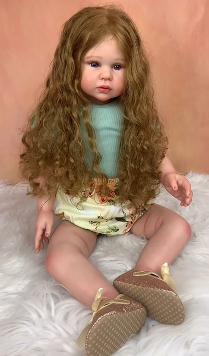 Przepiękna nowa lalka w typie Reborn duża 70 cm