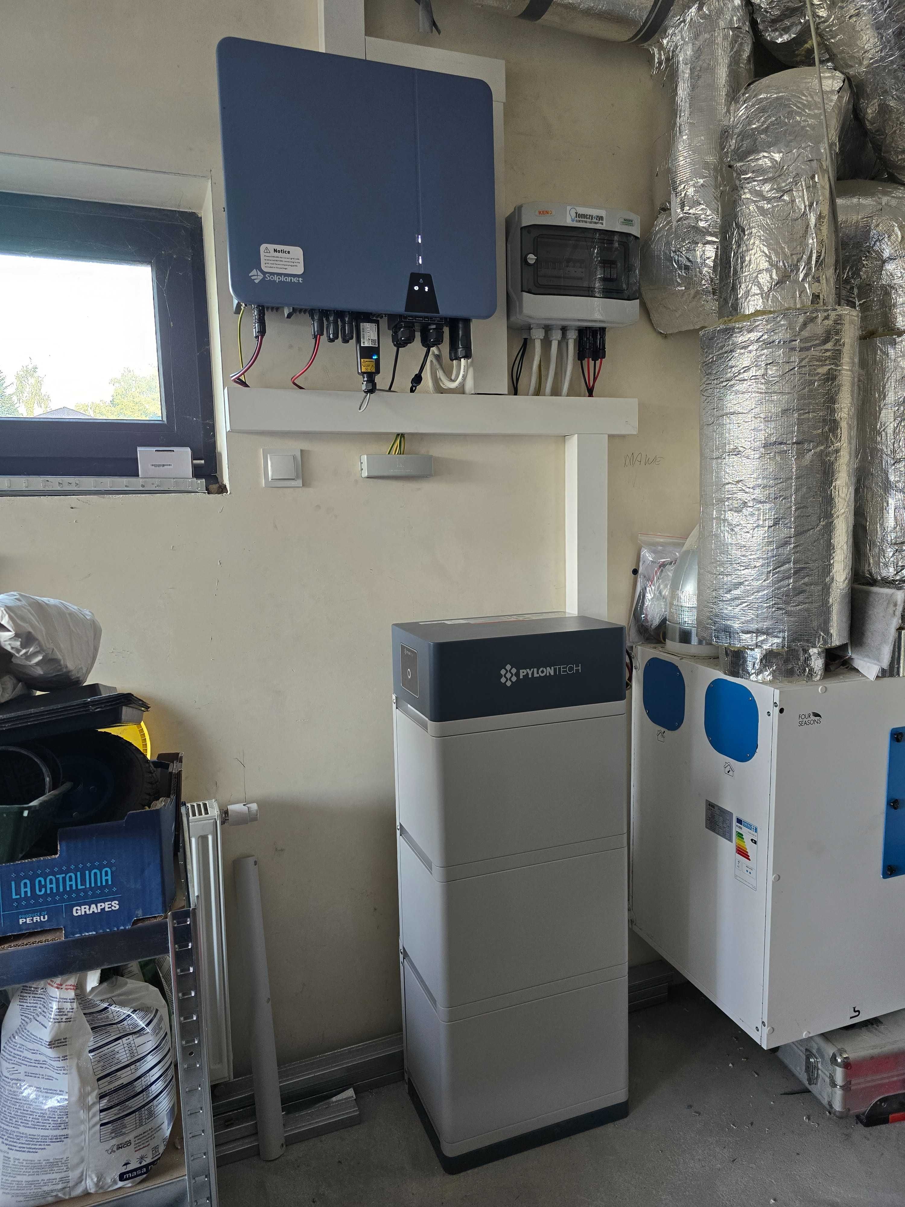 Fotowoltaika-Instalacja fotowoltaiczna- Magazyn energii