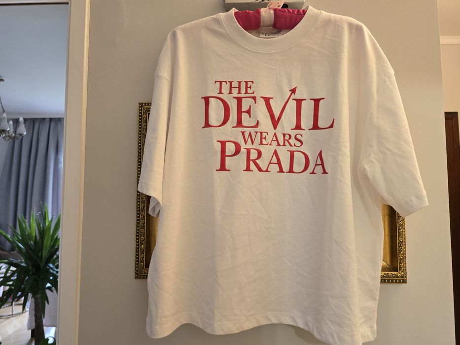 T-shirt firmy Zara Bawełna Model oversize roz..M