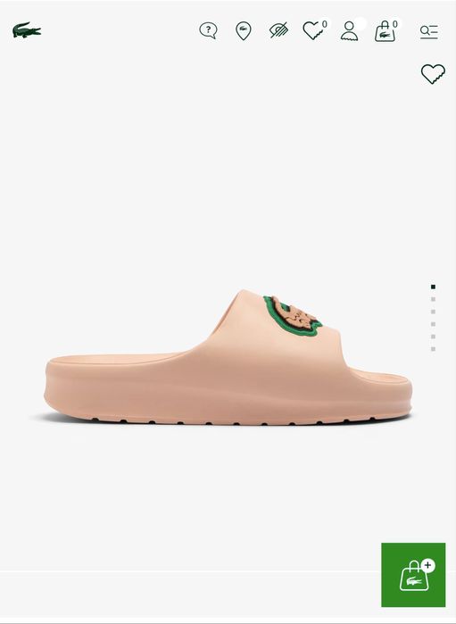 Мужские шлепанцы  Lacoste Лакост 41- 41,5 Новые