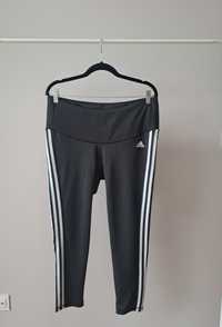 Damskie leginsy legginsy sportowe z wysokim stanem 3/4 Adidas r.XL