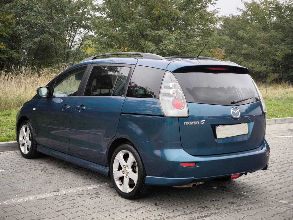 Mazda 5 |2007| 2.0 Benzyna + LPG| 145 KM| 7-oso| Wersja Sport