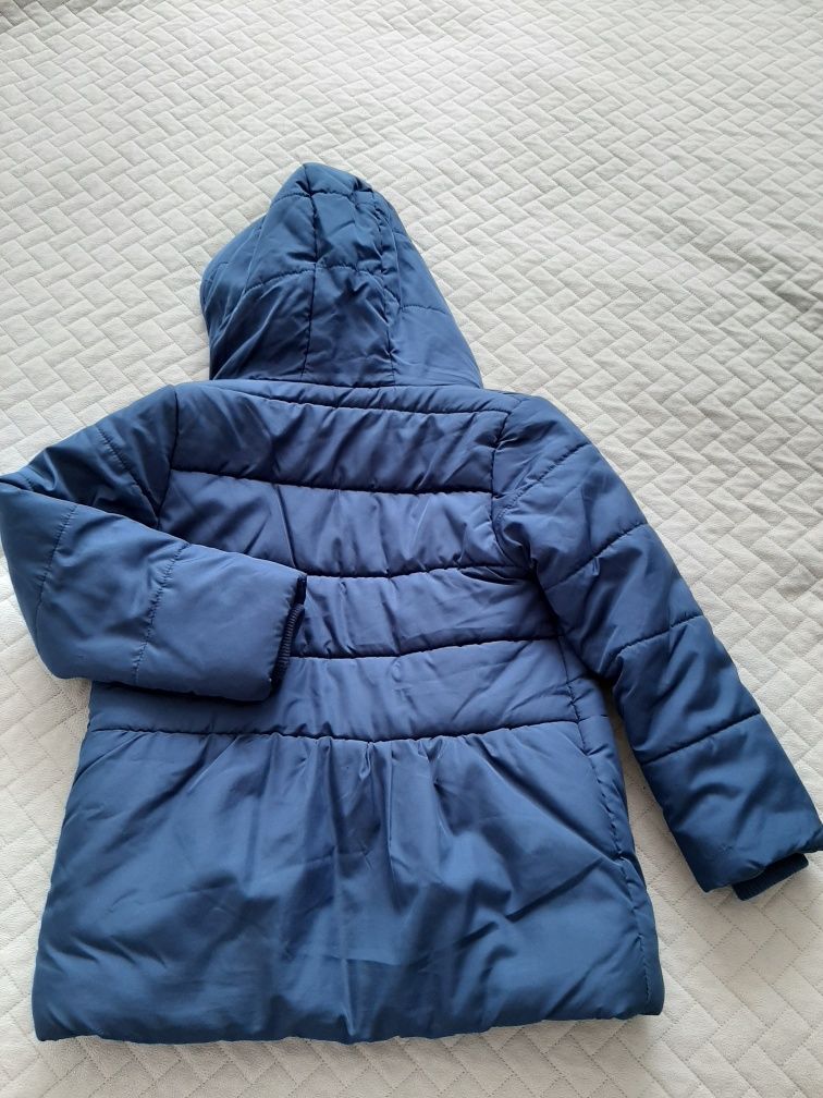 Zimowa kurtka dla dziewczynki 128