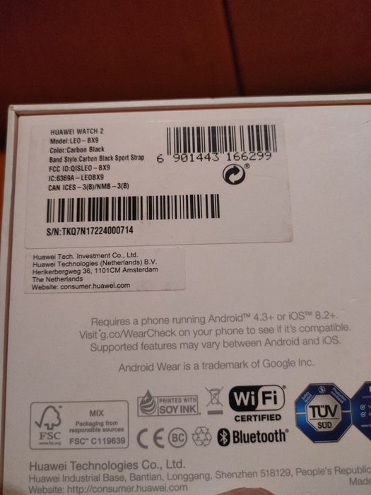 Smartwatch Huawei Watch 2