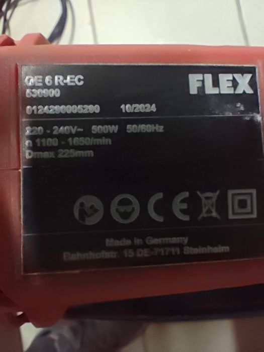 Girafa / lixadora FLEX GE 6 R