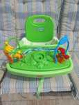 Krzesełko do karmienia Fisher Price - z zabawką