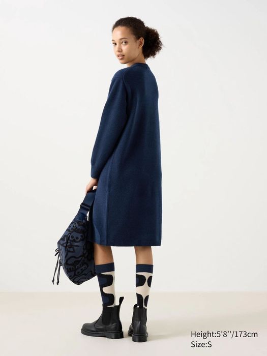 Сукня з овечої вовни marimekko Uniqlo xs-xxl