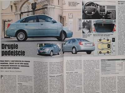 MOTOR Daewoo Nubira, Porsche 911, Citroen C5, Peugeot 405, rok 2003