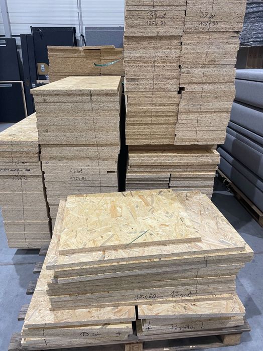 Płyty OSB 25 mm (pasy)