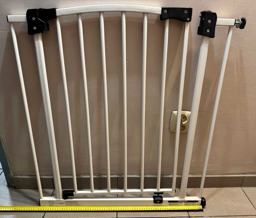 Barierka zabezpieczająca bramka ochronna na schody drzwi 70-85cm