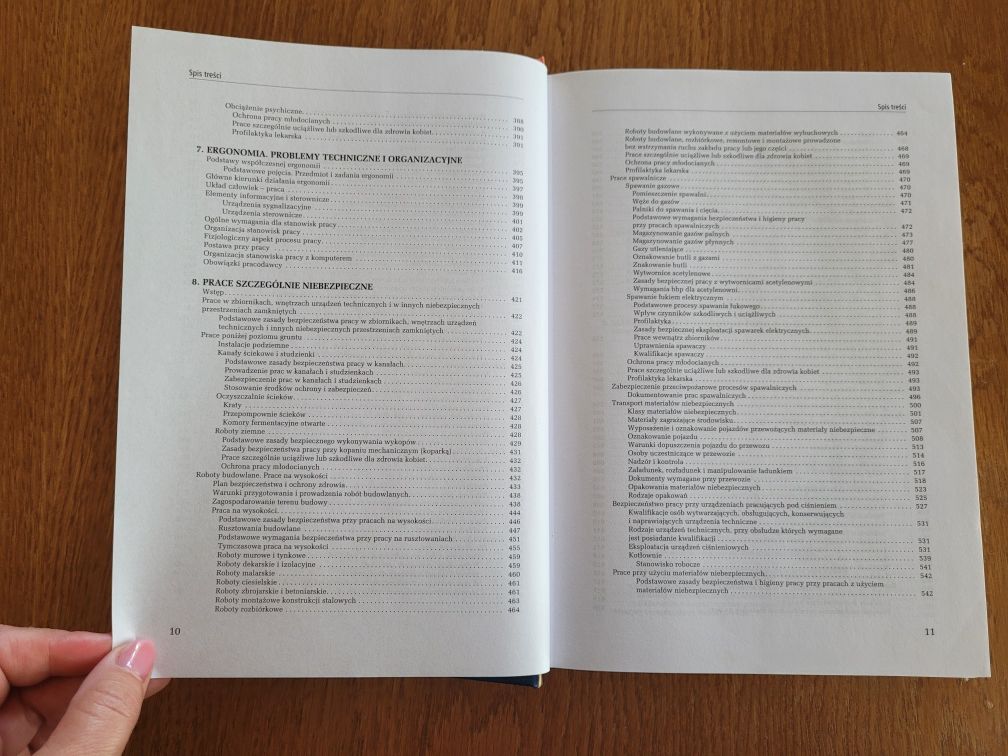 Książka BHP w praktyce Ośrodek Doradztwa i Doskonalenia Kadr 2010