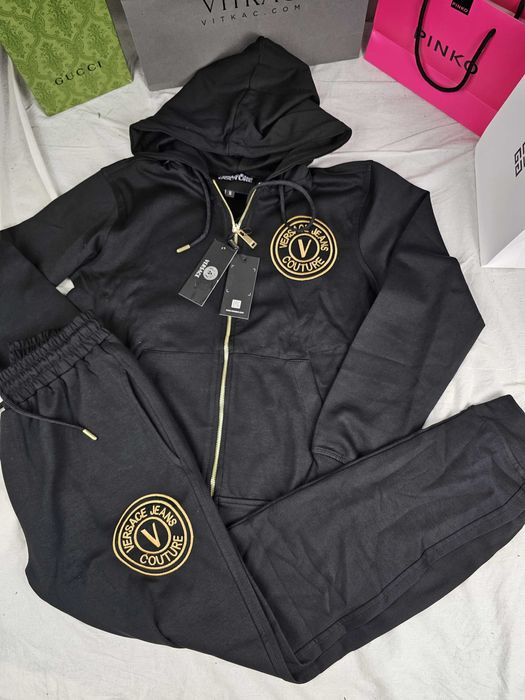 Komplet dresu Versace Jeans Couture Ultra Premium dres sklepowy OUTLET