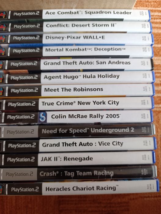 Gry na PS2, ceny od 15zl
