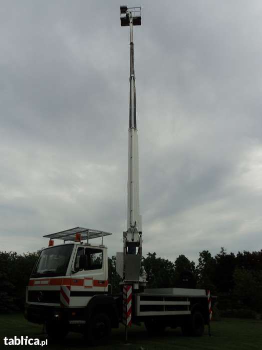 Podnośnik koszowy, zwyżka kraków,wycinka drzew, prace na wysokości,