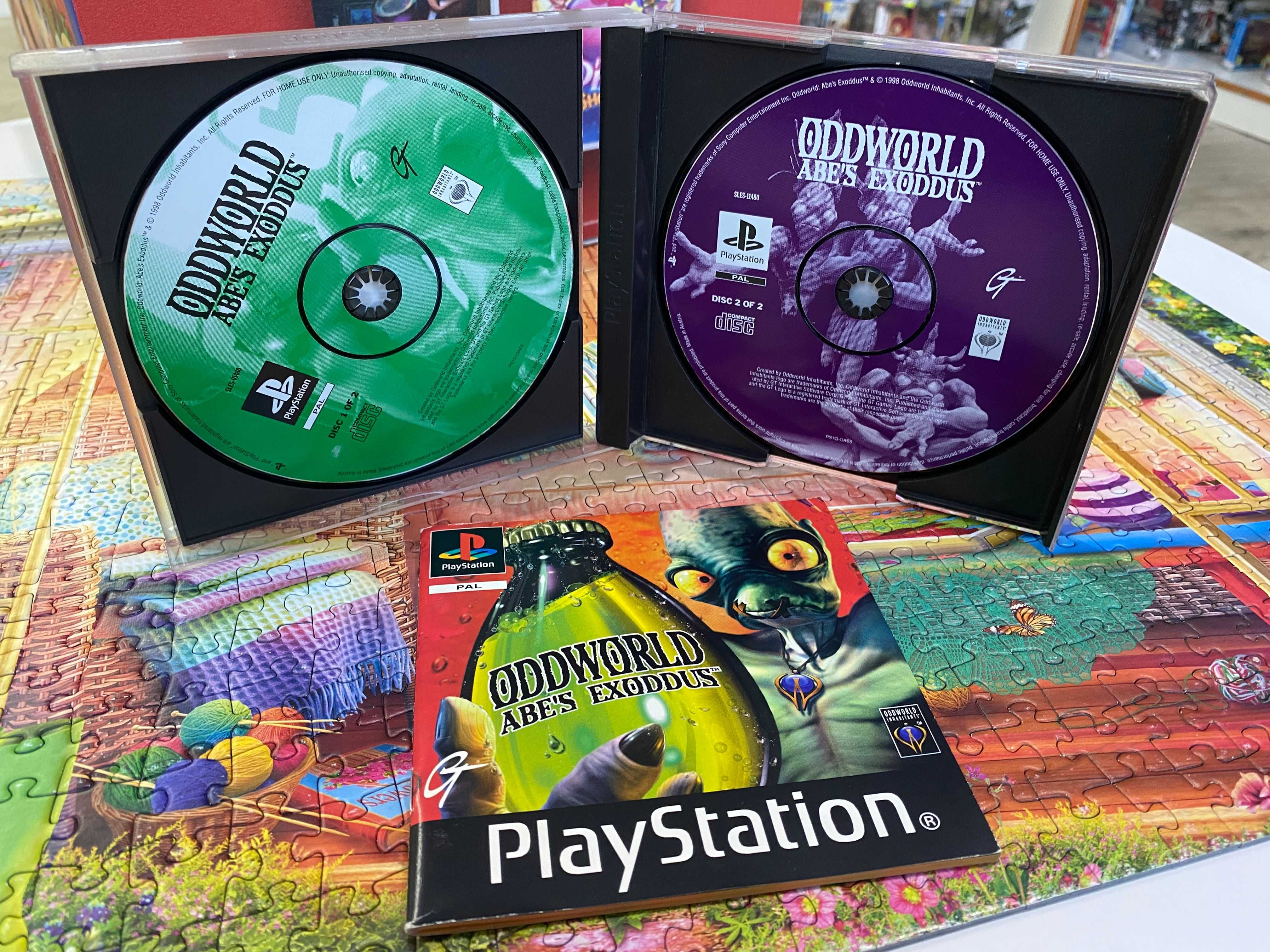 Oddwrold Abe's Exoddus PS1 Sklep Iława
