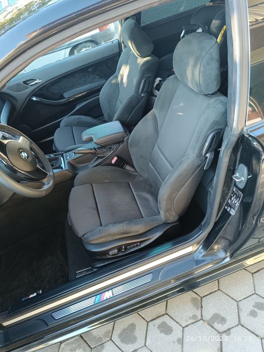 Bancos Frente BMW E46 Coupé Pack M em Alcântara