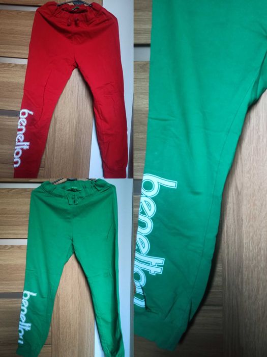 Spodnie dresowe Benetton rozmiar 152