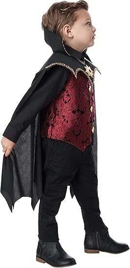 Kostium Wampir Strój Drakula 5-7 LAT,110-122cm Q359