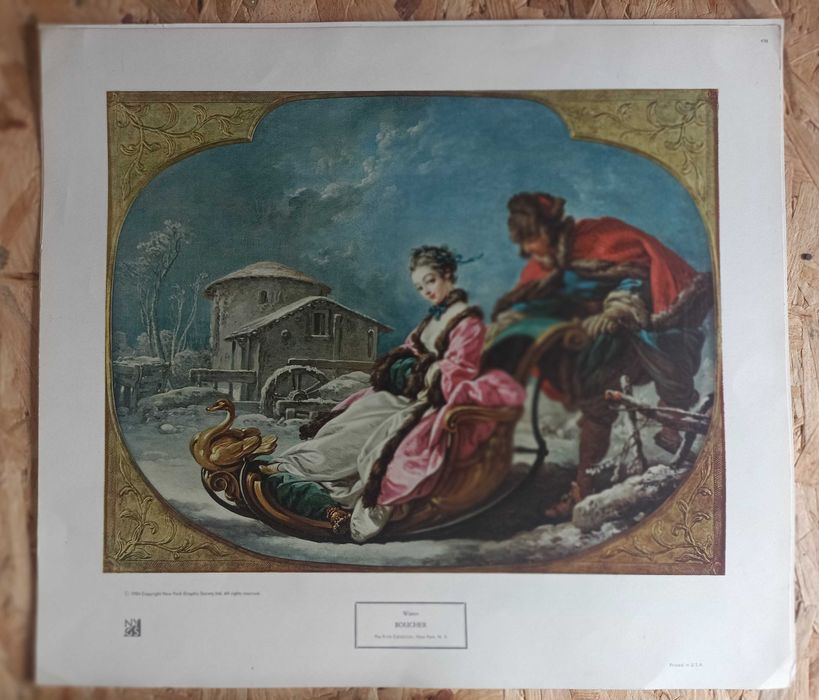 Coleção gravuras 4 estações de François Boucher