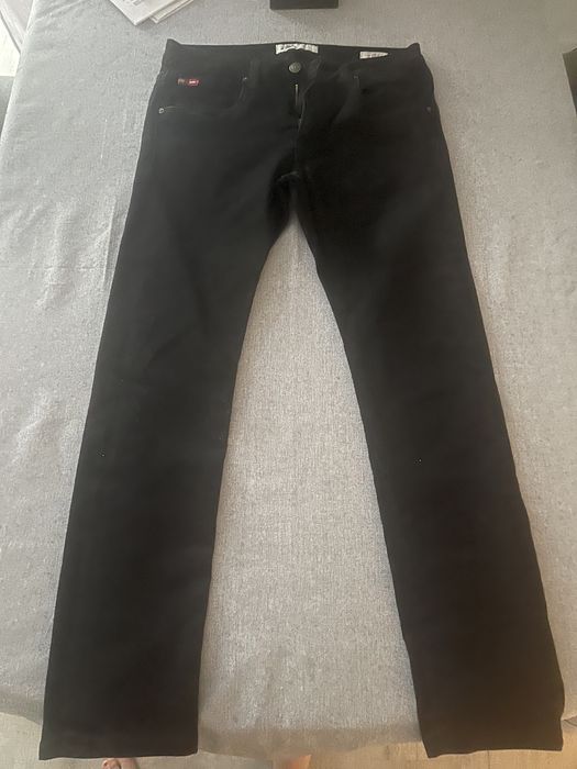 Lee spodnie meskie czarne jeansy w30 l30 rozm s