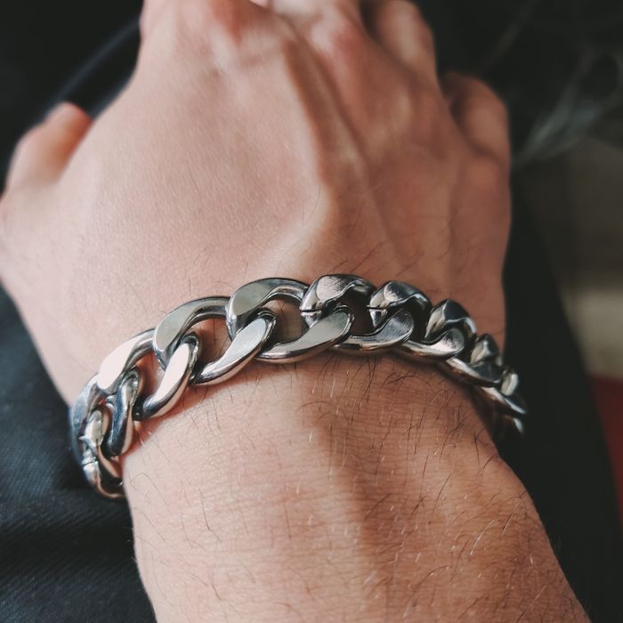Pulseira de aço nova