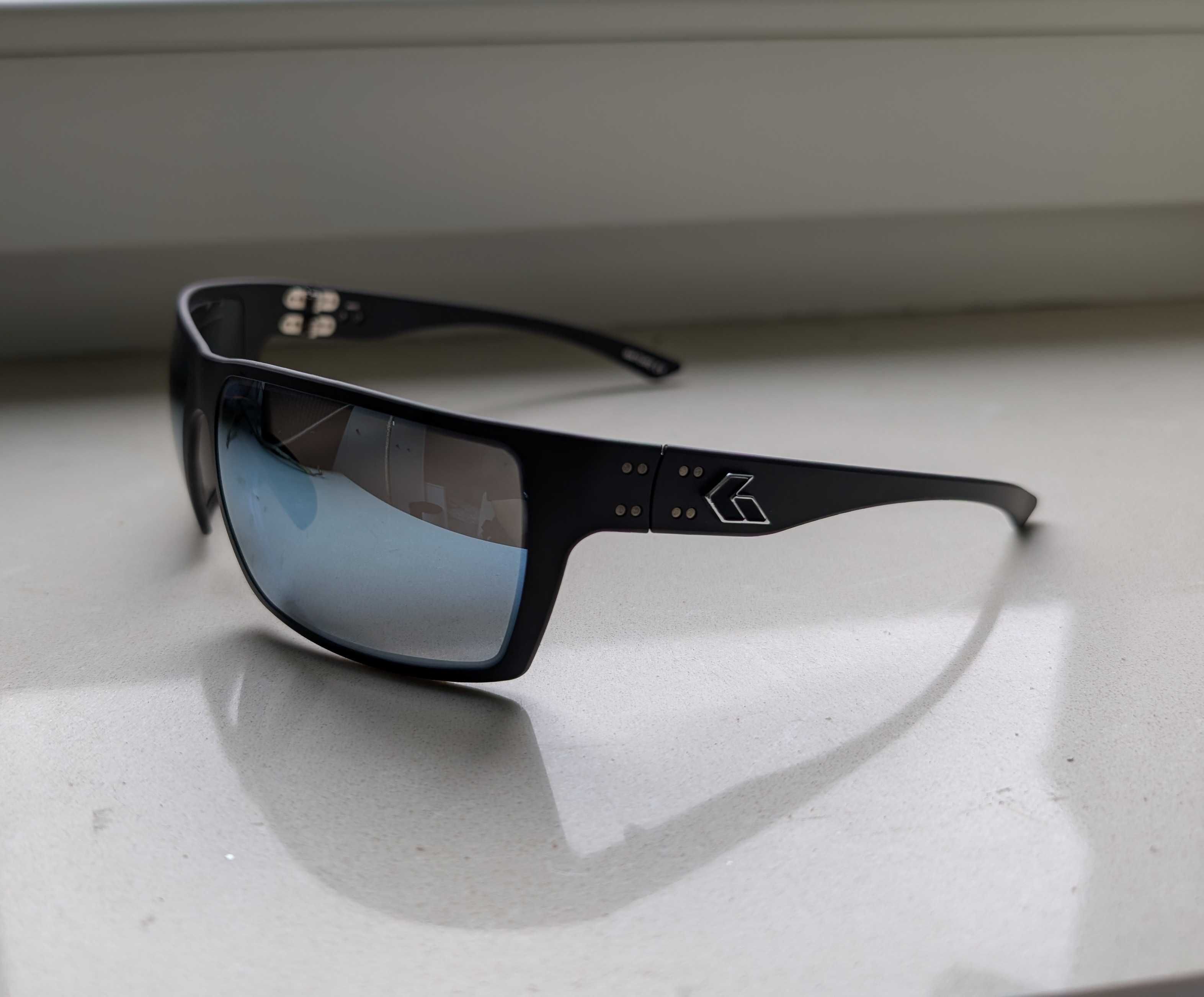 Nowe okulary Gatorz Marauder blue mirror polarized